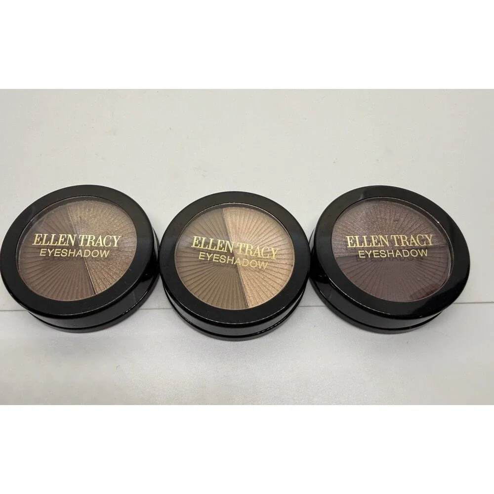 City Color Cosmetics Vibrant Rainbow Brush 6, Ellen Tracy 3‎ Eyeshadows Matte